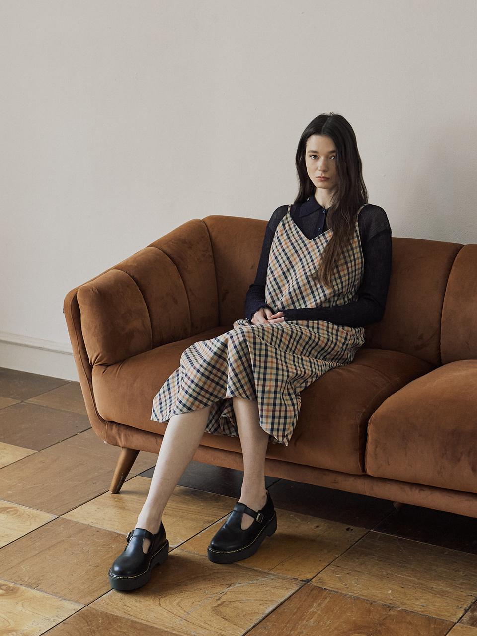 REED Multi Check Dress