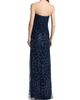 Reem Acra Women's Beaded Sequin Strapless Column Gown - 5