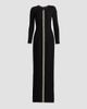 Reem Acra Women's Crêpe Crystal Detail Column Gown - 1