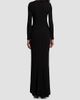 Reem Acra Women's Crêpe Crystal Detail Column Gown - 5