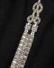 Reem Acra Women's Crêpe Crystal Detail Column Gown - 7
