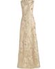 Reem Acra Women's Raffia Metallic Sleeveless A-Line Gown - 1