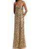 Reem Acra Women's Strapless Embellished Flower Column Gown - 2