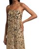 Reem Acra Women's Strapless Embellished Flower Column Gown - 6