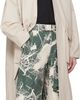 Reese Cooper Reese Cooper Beige Cotton Herringbone Overcoat - 4