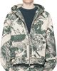 Reese Cooper Reese Cooper Khaki & Off-White Duck Canvas Hooded Cargo Jacket - 1