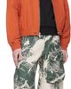 Reese Cooper Reese Cooper Khaki & Off-White Duck Canvas Patch Pocket Belted Cargo Pants - 4