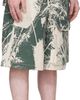 Reese Cooper Reese Cooper Khaki & Off-White Duck Canvas Patch Pocket Cargo Shorts - 2