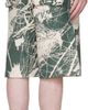 Reese Cooper Reese Cooper Khaki & Off-White Duck Canvas Patch Pocket Cargo Shorts - 3