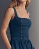 Reformation 100% Cotton Janu Denim Midi Dress - 2