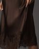 Reformation Carolina Lace-Hem Silk Midi Skirt - 4