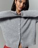 Reformation Clara 100% Cashmere Crew Cardigan Sweater - 4