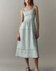 Reformation Everett 100% Linen Midi Dress - 1