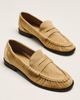 Reformation Francine Ruched Loafers - 1