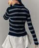 Reformation Hermia Long-Sleeve Polo Top - 2