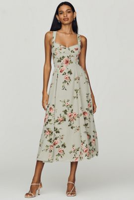 Reformation Lela Midi Dress
