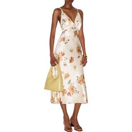 Reformation Reformation Anaya Floral Silk Dress