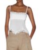 Reformation Reformation Apricot Lace Inset Top - 1