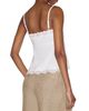Reformation Reformation Apricot Lace Inset Top - 2