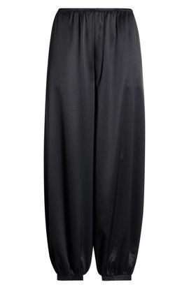 Reformation Reformation Aven Cuffed Satin Pants