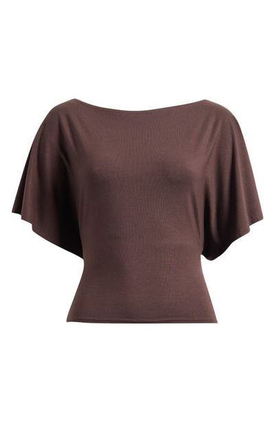 Reformation Reformation Avery Boatneck Knit Top