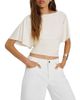 Reformation Reformation Avery Flutter Sleeve Top - 1