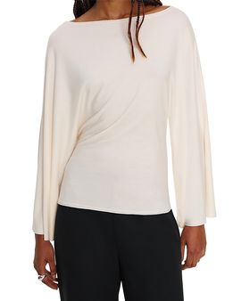 Reformation Reformation Avery Long Sleeve Knit Top