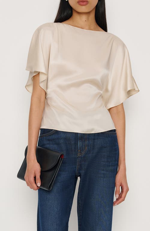 Reformation Reformation Avery Silk Top