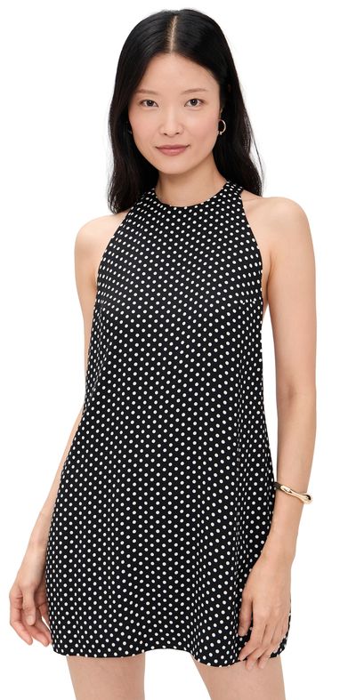 Reformation - Avielle Dress Caviar Dot Reformation - Avielle Dress Caviar Dot