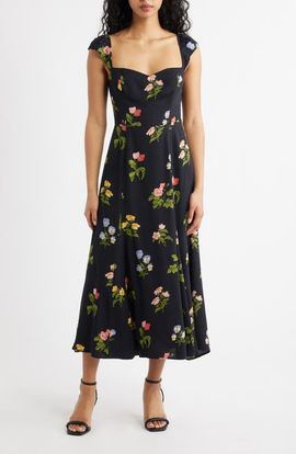 Reformation Reformation Bryson Floral Midi Dress