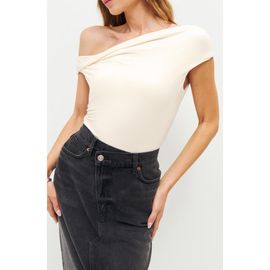 Reformation Reformation Cello One-Shoulder Knit Top