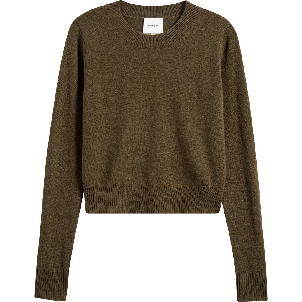 Reformation Reformation Dana Recycled Cashmere Blend Sweater