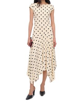 chinese dress ladies Maxi linen dress AGRA in White main image 0