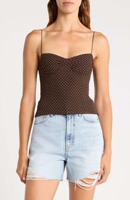 Reformation Reformation Danika Button-Up Camisole