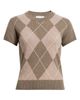 Reformation Reformation Darcy Short Sleeve Cashmere Sweater - 5