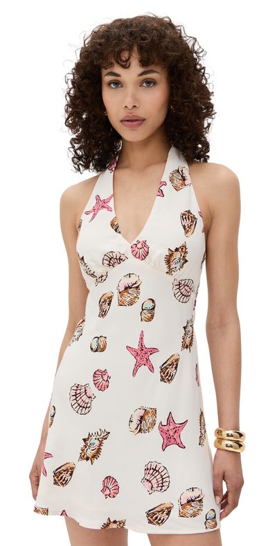 delanie halter mini dress Reformation Delaney dress