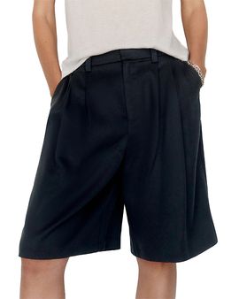 Reformation Reformation Drew Pleat Front Shorts