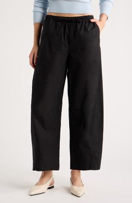 Reformation Reformation Elara Organic Cotton Drawstring Pants