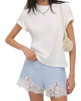 Reformation Reformation Fern Linen Shorts