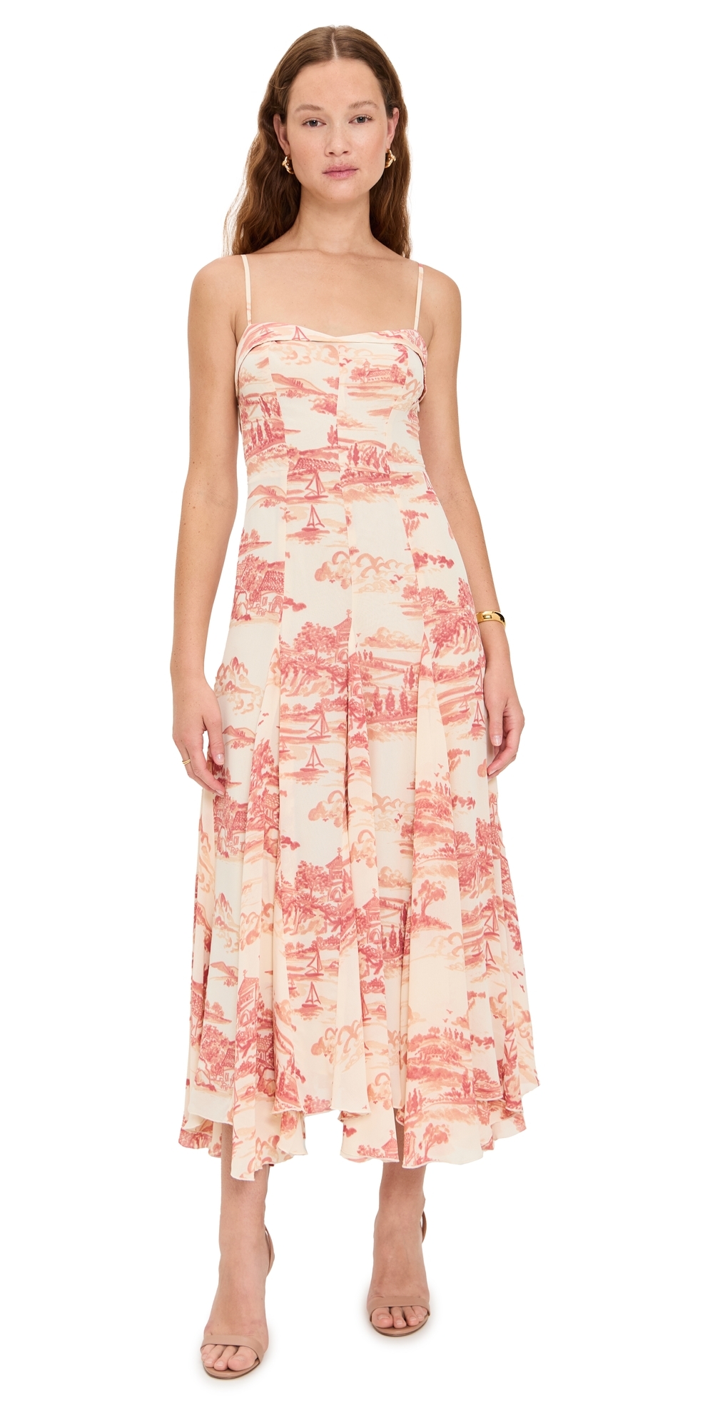 reformation dolci linen dress Reformation Dolci Linen Dress in Fruity by Reformation
