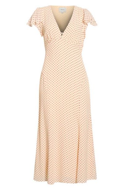 reformation polka dot maxi dress Reformation Lucine Polka Dot Maxi Dress by Reformation