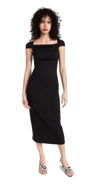 black dress near me in store Slit Glamorous Lace Black Long-Sleeve Prom Dress Evening Dress US16 / Black main image 0