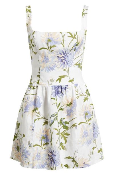 Reformation Reformation Janu Linen Minidress