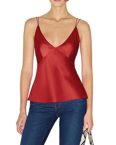 Reformation Reformation Jule Silk Top