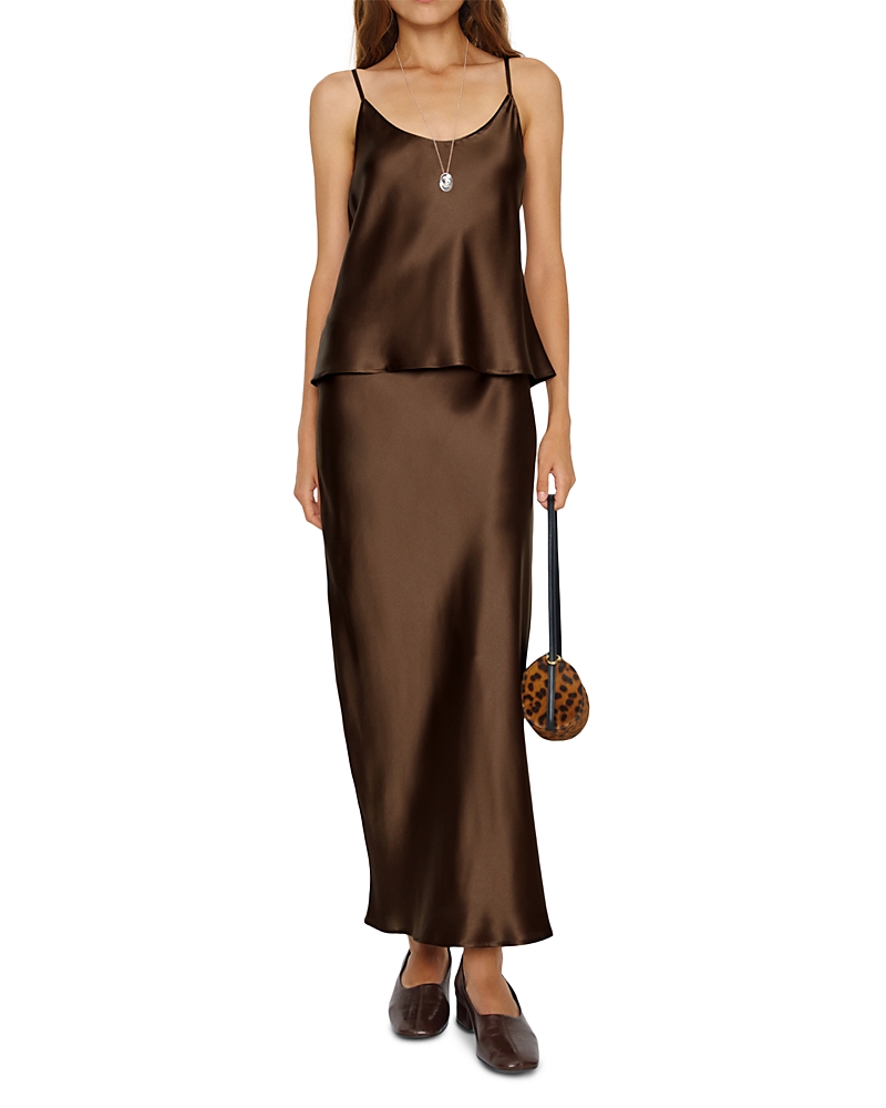 orange knit maxi dress Mother Of All Women's Ambra Knit Dress - Orange main image 0