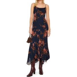 Reformation Reformation Lluvia Floral Print Sleeveless Maxi Dress