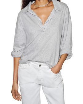 Reformation Reformation Mellen Polo Knit Top