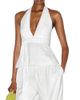 Reformation Reformation Naive Cotton Stretch Halter Top - 1