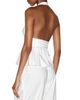 Reformation Reformation Naive Cotton Stretch Halter Top - 2