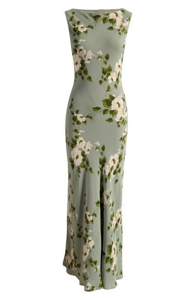 Reformation Reformation Prescott Floral Mermaid Dress